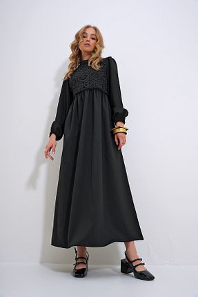 لباس حجاب مشکی زنانه رگولار Trend Alaçatı Stili - کد 819767849