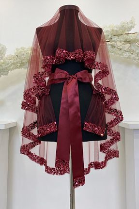 عقد و عروسی و حنابندان زرشکی ZEYMERADE - کد 827007963