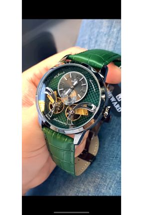 ساعت مچی سبز مردانه فولاد ( استیل ) کد 826947357