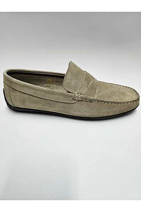 کفش کژوال قهوه ای مردانه چرم خالص EMRAH BARAN - کد 827008361