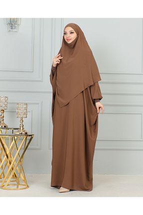 روسری قهوه ای İpek Vual DİLNUVAR - کد 826835669