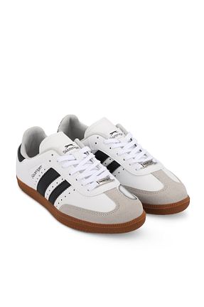 کفش اسنیکر سفید زنانه بند دار Slazenger - کد 826948995