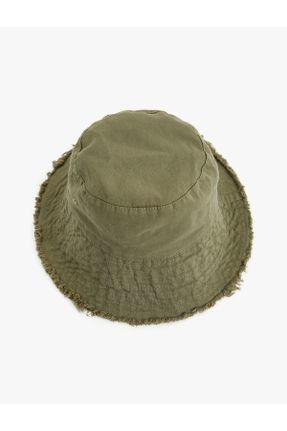 کلاه خاکی زنانه پنبه (نخی) کد 826980773