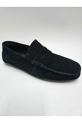 کفش کژوال مشکی مردانه چرم خالص EMRAH BARAN - کد 826945140
