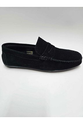 کفش کژوال مشکی مردانه چرم خالص EMRAH BARAN - کد 826945140