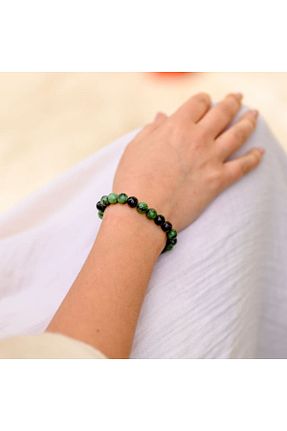 دستبند جواهر رنگی زنانه سنگ طبیعی Padore Accessory - کد 827077265