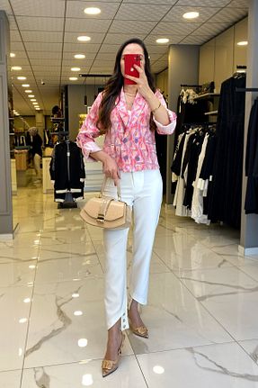 شلوار نباتی زنانه پارچه Vosse - کد 827068548