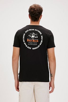 تیشرت مشکی مردانه رگولار Bad Bear - کد 827210057