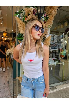 تیشرت سفید زنانه Straight CsChicShop - کد 827223900