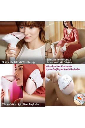 دستگاه لیزر موهای زائد IPL سفید Kablosuz Philips - کد 827244312