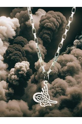گردنبند جواهر زنانه روکش نقره whocares - کد 827344293