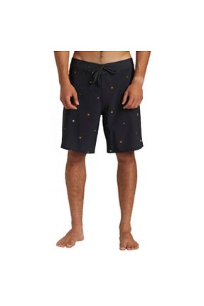 شلوارک ساحلی مشکی مردانه پلی استر Quiksilver - کد 827399194