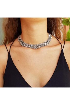 گردنبند جواهر زنانه منجق Handmade By HLY - کد 50227946
