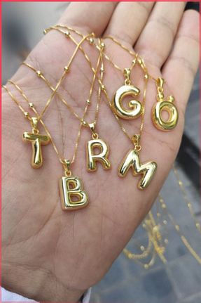 گردنبند نقره زرد زنانه 925 عیار GT Gümüş Tezgahı - کد 50229485