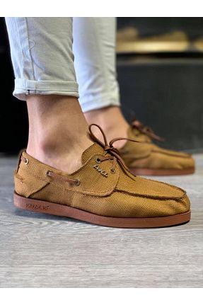 کفش کلاسیک قهوه ای مردانه پاشنه کوتاه (1 - 4 سانتی متر) Knack - کد 45805396