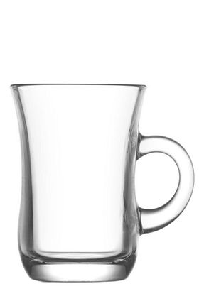 فنجان چای نارنجی شیشه LAV - کد 50943732