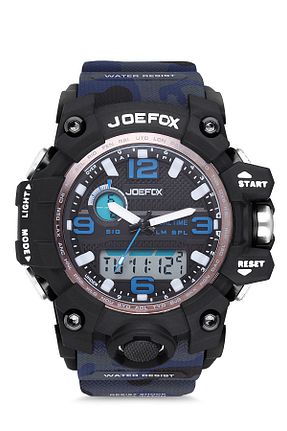 ساعت مچی مشکی مردانه 46-50 میلی متر Joefox - کد 51170221