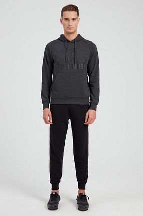 پائین تنه گرمکن اسپرت مشکی مردانه رگولار hummel - کد 43861364