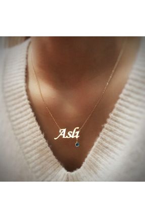 گردنبند نقره طلائی زنانه 925 عیار KaryaGümüş - کد 52531059