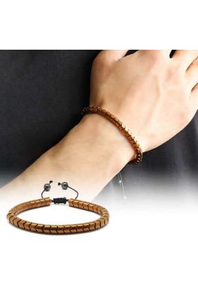 دستبند جواهر نارنجی زنانه سنگ Online Hediye Sepeti - کد 52611251
