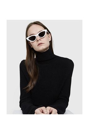 عینک آفتابی سفید زنانه UV400 TrendMilano - کد 116718518
