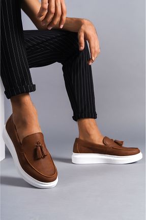کفش کلاسیک قهوه ای مردانه جیر BZ Moda - کد 827036071