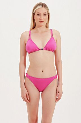 بالاتنه بیکینی صورتی زنانه ساده ZEKİ - کد 827137407
