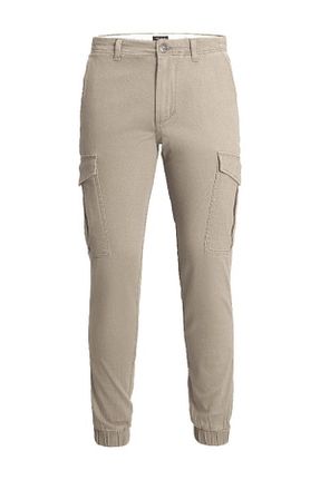 شلوار بژ مردانه پارچه Jack & Jones - کد 827097797