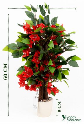 گل خشک و مصنوعی قرمز YAPAY ÇİÇEKÇİNİZ - کد 827318977