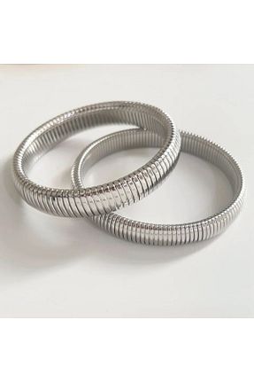 دستبند استیل (فولاد) زنانه استیل ضد زنگ GÜNEŞ MÜCEVHERAT - کد 827428338