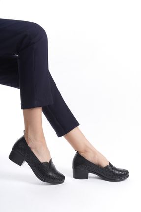 کفش کژوال مشکی زنانه پاشنه کوتاه ( 4 - 1 cm ) کد 827528666