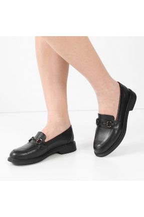 کفش کژوال مشکی زنانه پاشنه کوتاه ( 4 - 1 cm ) پاشنه ضخیم کد 827688553