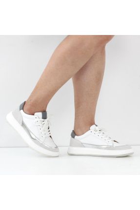 کفش کژوال سفید زنانه پاشنه کوتاه ( 4 - 1 cm ) پاشنه ضخیم کد 827683206