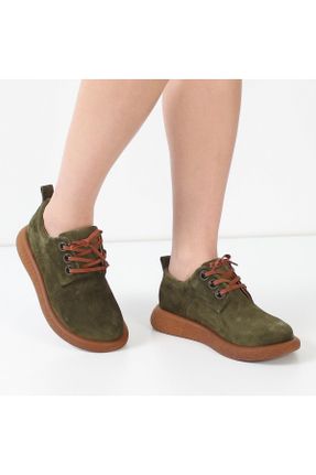کفش کژوال سبز زنانه پاشنه کوتاه ( 4 - 1 cm ) پاشنه ضخیم کد 827682183