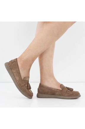 کفش کژوال قهوه ای زنانه پاشنه کوتاه ( 4 - 1 cm ) پاشنه ضخیم کد 827702409