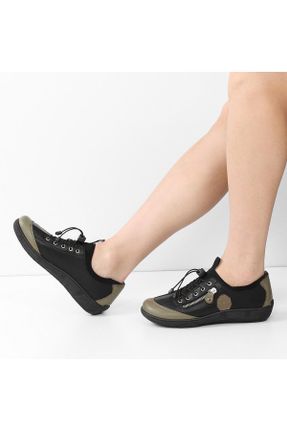 کفش کژوال خاکی زنانه پاشنه کوتاه ( 4 - 1 cm ) پاشنه ضخیم کد 827708559