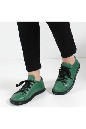 کفش کژوال سبز زنانه پاشنه کوتاه ( 4 - 1 cm ) پاشنه ضخیم کد 827674387