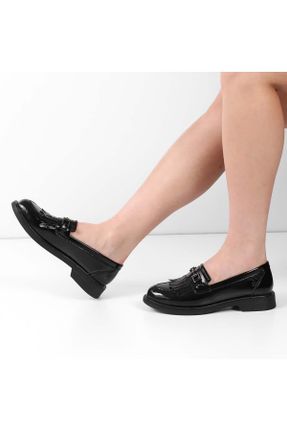کفش کژوال مشکی زنانه پاشنه کوتاه ( 4 - 1 cm ) پاشنه ضخیم کد 827670924