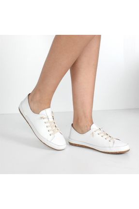 کفش کژوال سفید زنانه پاشنه کوتاه ( 4 - 1 cm ) پاشنه ضخیم کد 827682673