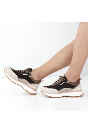 کفش کژوال قهوه ای زنانه پاشنه کوتاه ( 4 - 1 cm ) پاشنه ضخیم کد 827712785