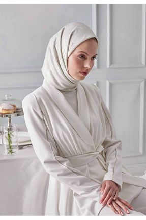 شال سفید زنانه پلی استر SpecialScarf Hijab Fashion - کد 827795426