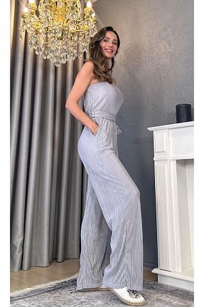 سرهمی طوسی زنانه بند دار Atelier Derin - کد 827810218