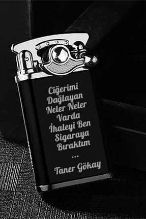 فندک کلاسیک مشکی İŞTE BU - کد 827834818