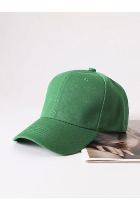 کلاه سبز زنانه پنبه (نخی) کد 828044277