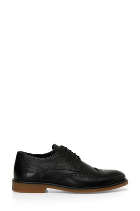 کفش کلاسیک مشکی مردانه پاشنه کوتاه ( 4 - 1 cm ) کد 827665093