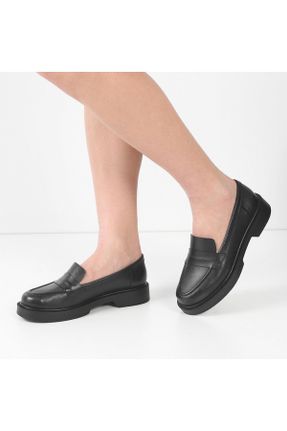 کفش کژوال مشکی زنانه پاشنه کوتاه ( 4 - 1 cm ) پاشنه ضخیم کد 827691623