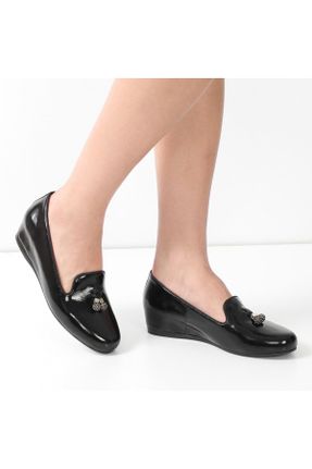 کفش کژوال مشکی زنانه پاشنه کوتاه ( 4 - 1 cm ) پاشنه ضخیم کد 827675426