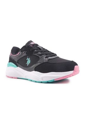 کفش اسنیکر قهوه ای زنانه بند دار U.S. Polo Assn. - کد 827714623