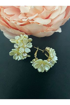 گوشواره جواهر سفید MFM STORE - کد 827795380