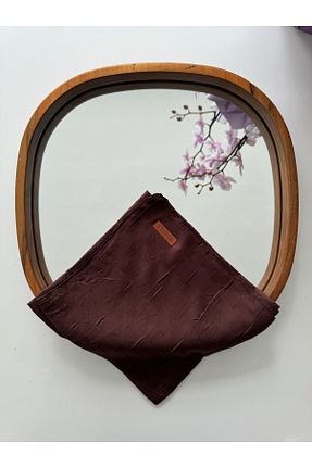 روسری قهوه ای پنبه پلی استر Bonjela - کد 827889702